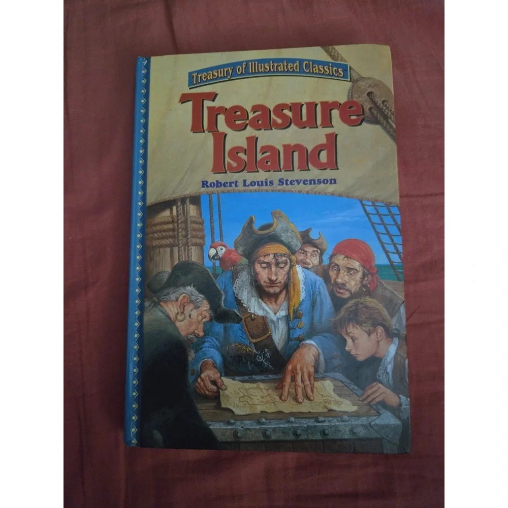 TREASURE ISLAND By Robert Louis Stevenson - Hardcover **Mint Condition**